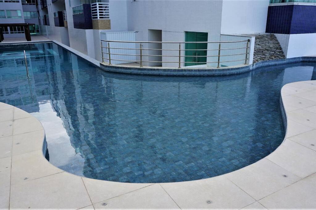 Joao Pessoa, A Dois Passos Do Paraiso, 2 Suites Com A/C, Vista Panoramica Para O Mar Do Bessa, Portaria 24H E 2 Vagas De Garagem Exterior photo