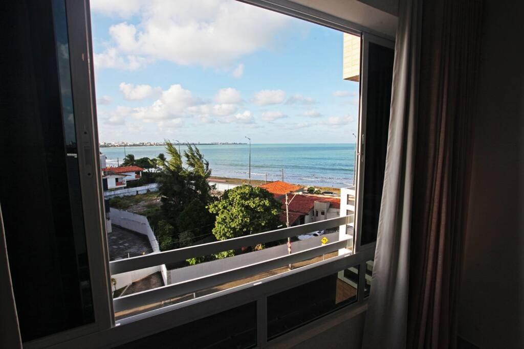 Joao Pessoa, A Dois Passos Do Paraiso, 2 Suites Com A/C, Vista Panoramica Para O Mar Do Bessa, Portaria 24H E 2 Vagas De Garagem Exterior photo